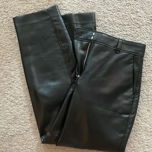 Aritzia leather pants